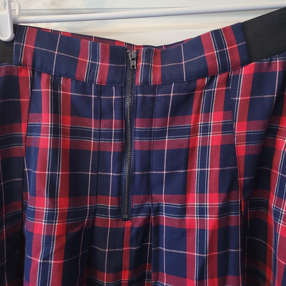 Torrid plaid twill pleated skirt - Picture 5 of 6